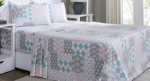 bedsheet with pillow cover