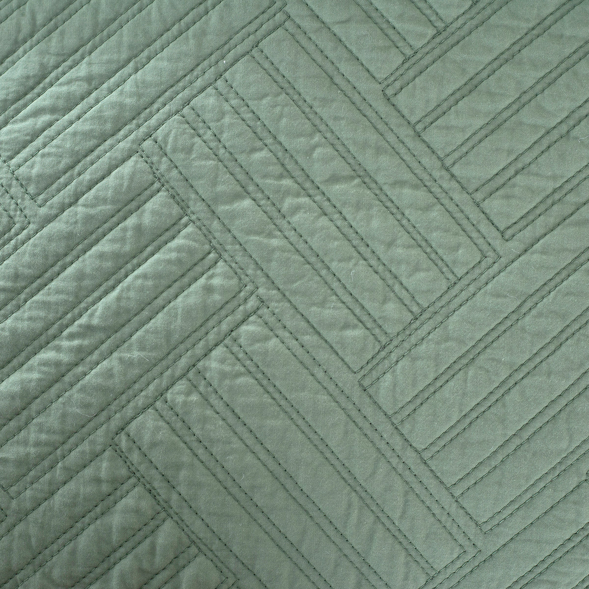 Eliott Summer AC Quilt/Quilted Bed Cover/Comforter Basil