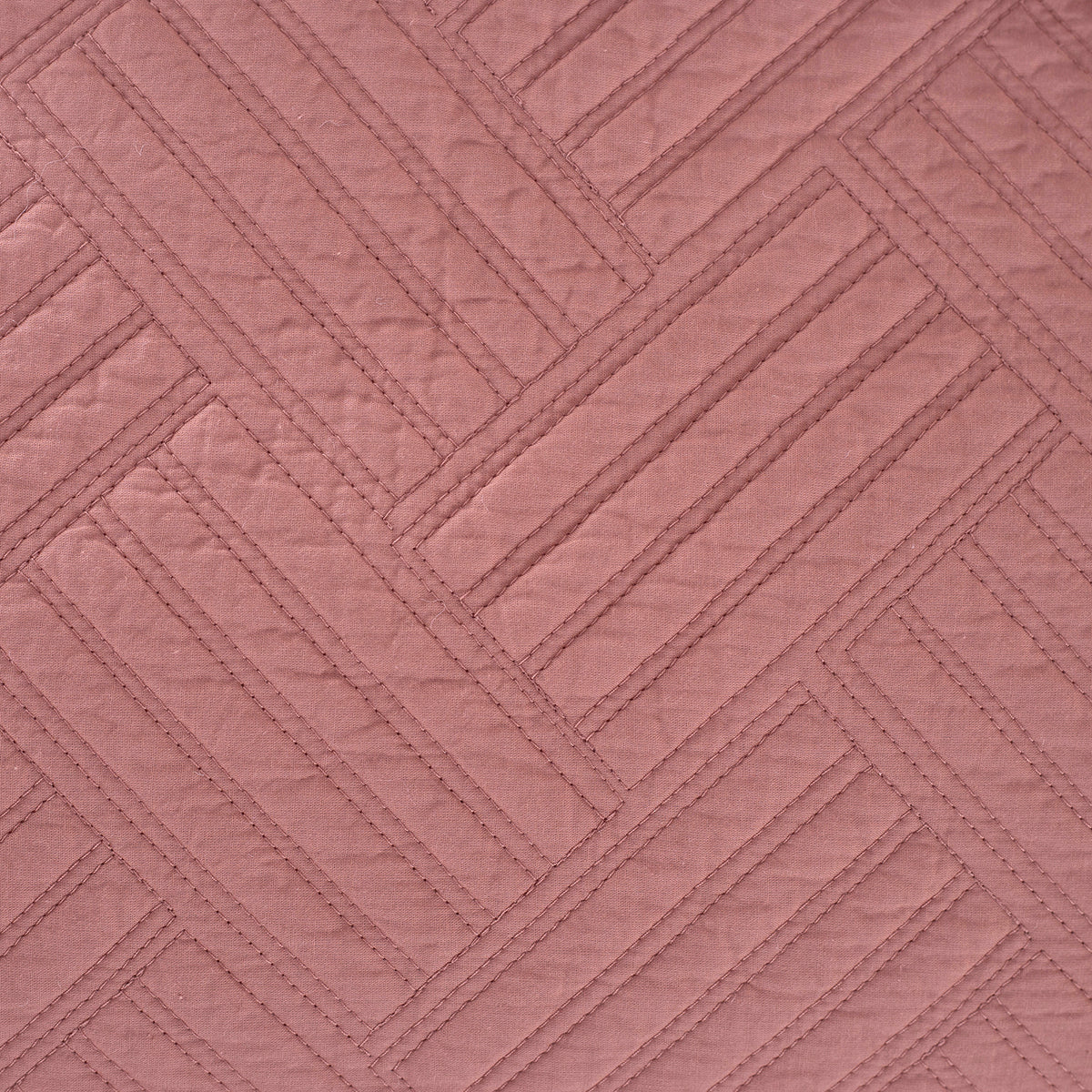 Eliott Summer AC Quilt/Quilted Bed Cover/Comforter Cameo Brown