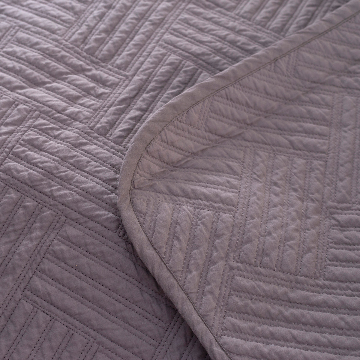 Eliott Summer AC Quilt/Quilted Bed Cover/Comforter Shark Skin