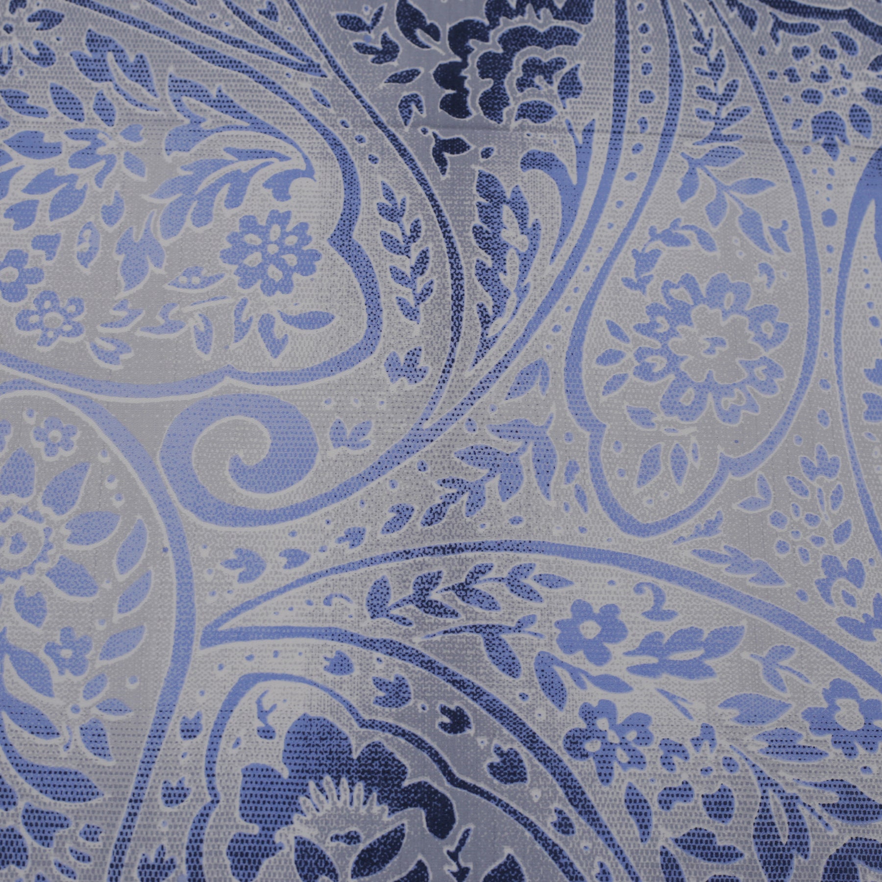 Folklore Transition Ombre Bonanza Printed 100% Cotton Blue Ultra Soft Bed Sheet