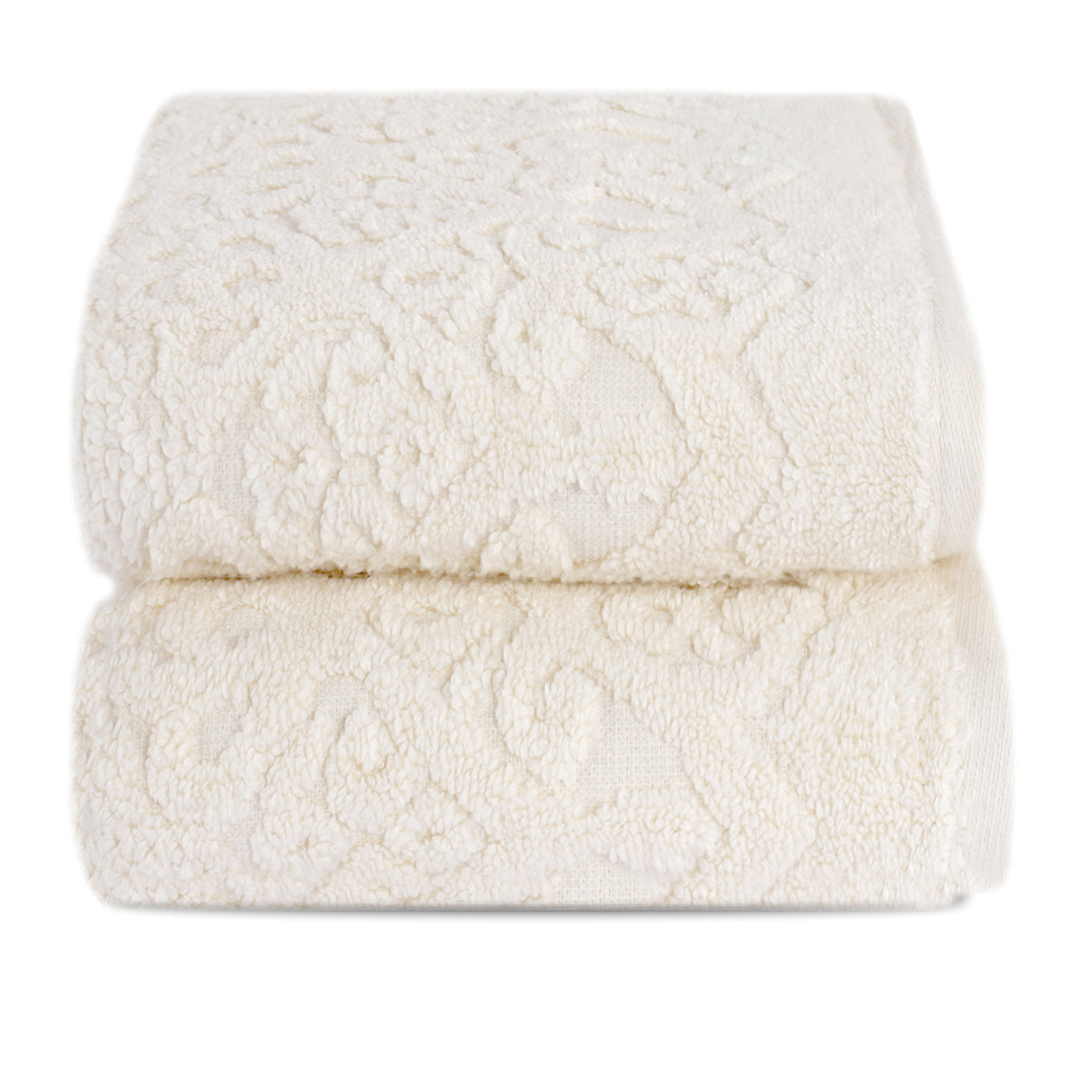 Windsor Antimicrobial Antifungal Zero Twist Fluffy Luxurious Cream Towel
