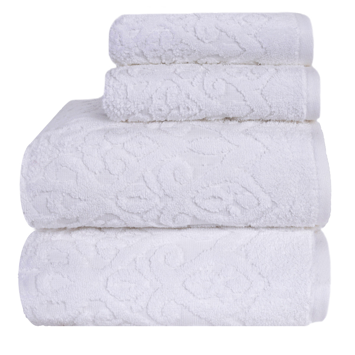 Windsor Antimicrobial Antifungal Zero Twist Fluffy Luxurious White Towel