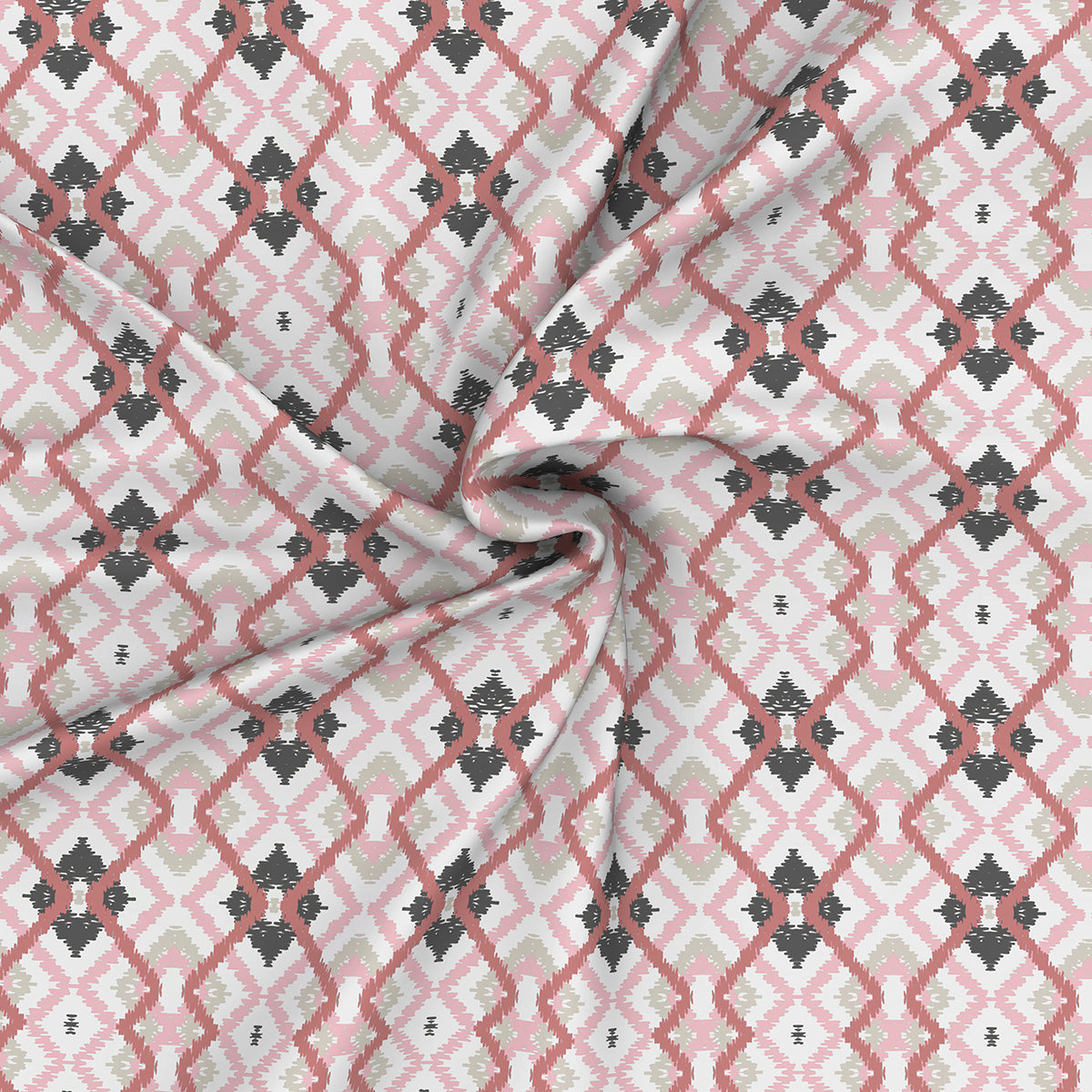 Florescence Cayden Red Bed Sheet with Pillow Case
