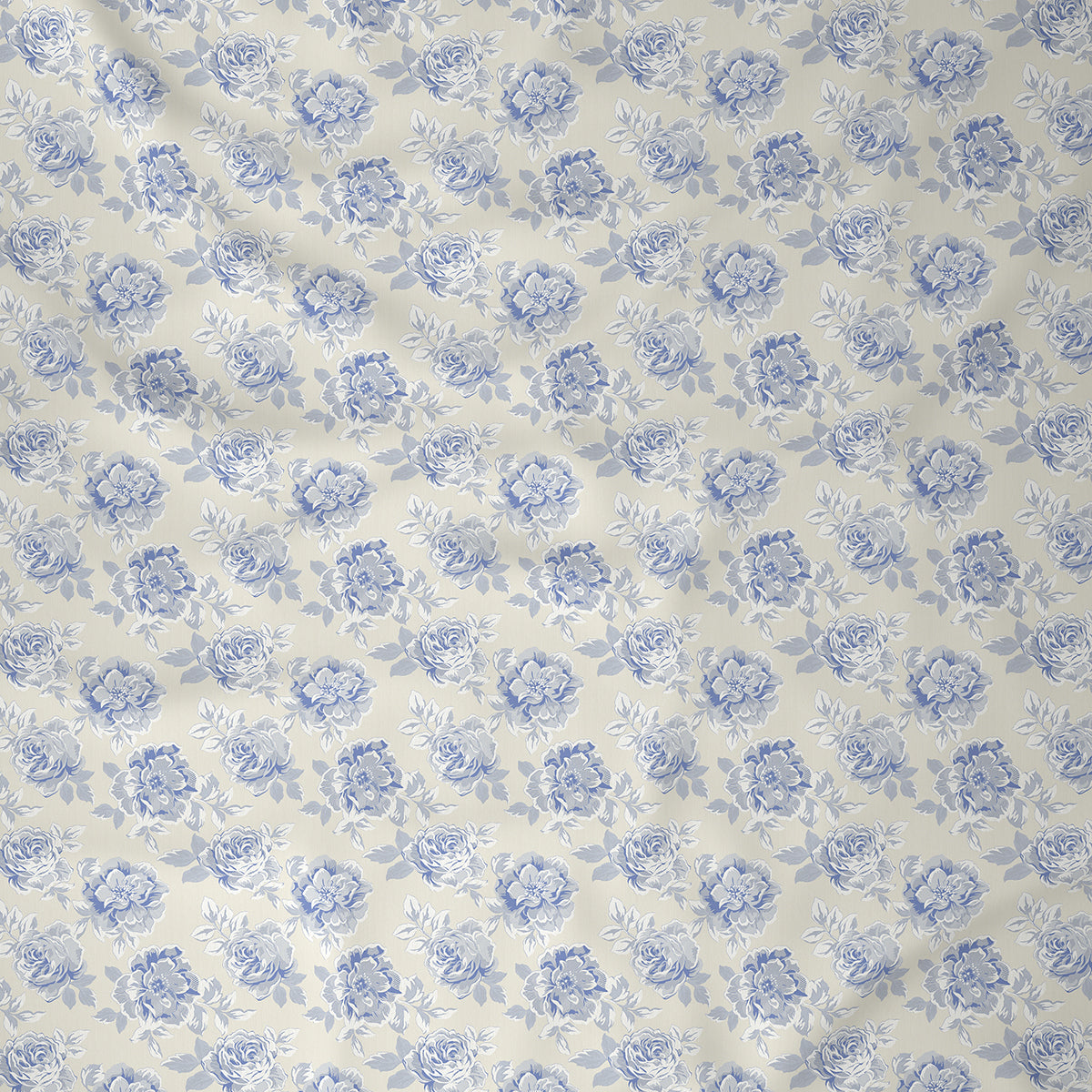 Backyard Patio Silvie Summer AC Quilt/Quilted Bed Cover/Comforter Blue
