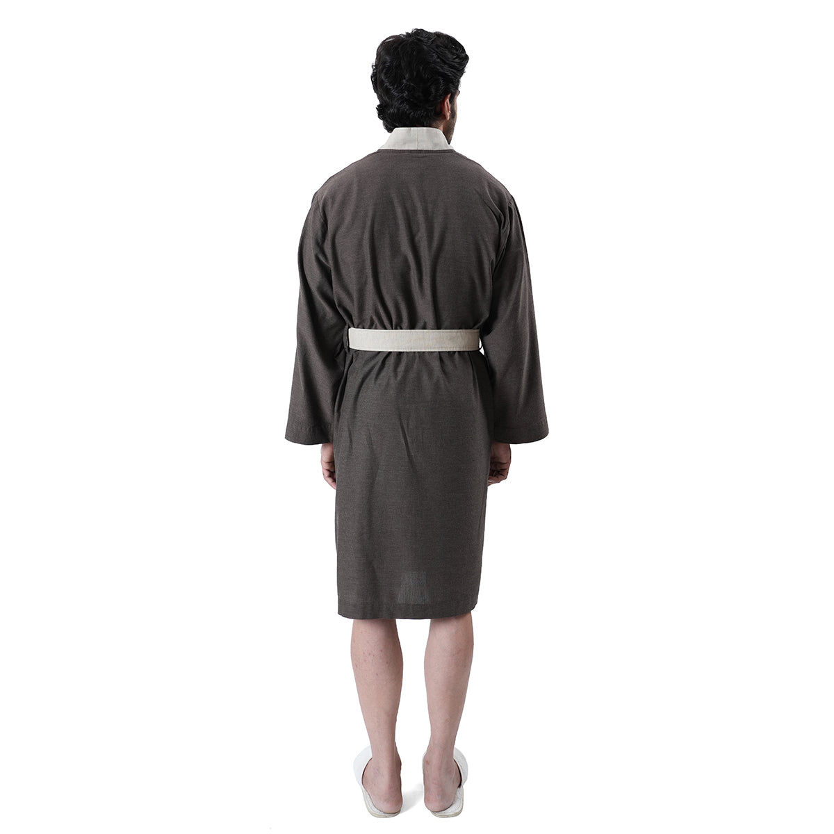 Luxe Boutique Emmie Cashmere Soft 1Pc Knee Length Robe / Gown / Bath Robe In Box Packaging