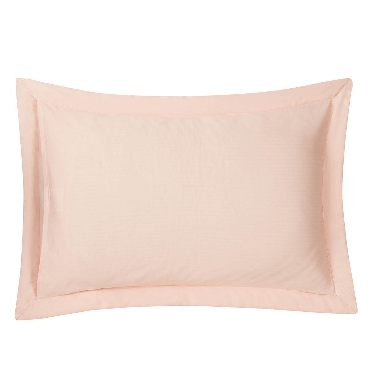 Tranquil Essence Napery Classic Quilted Peach 2 PC Pillow Sham Set