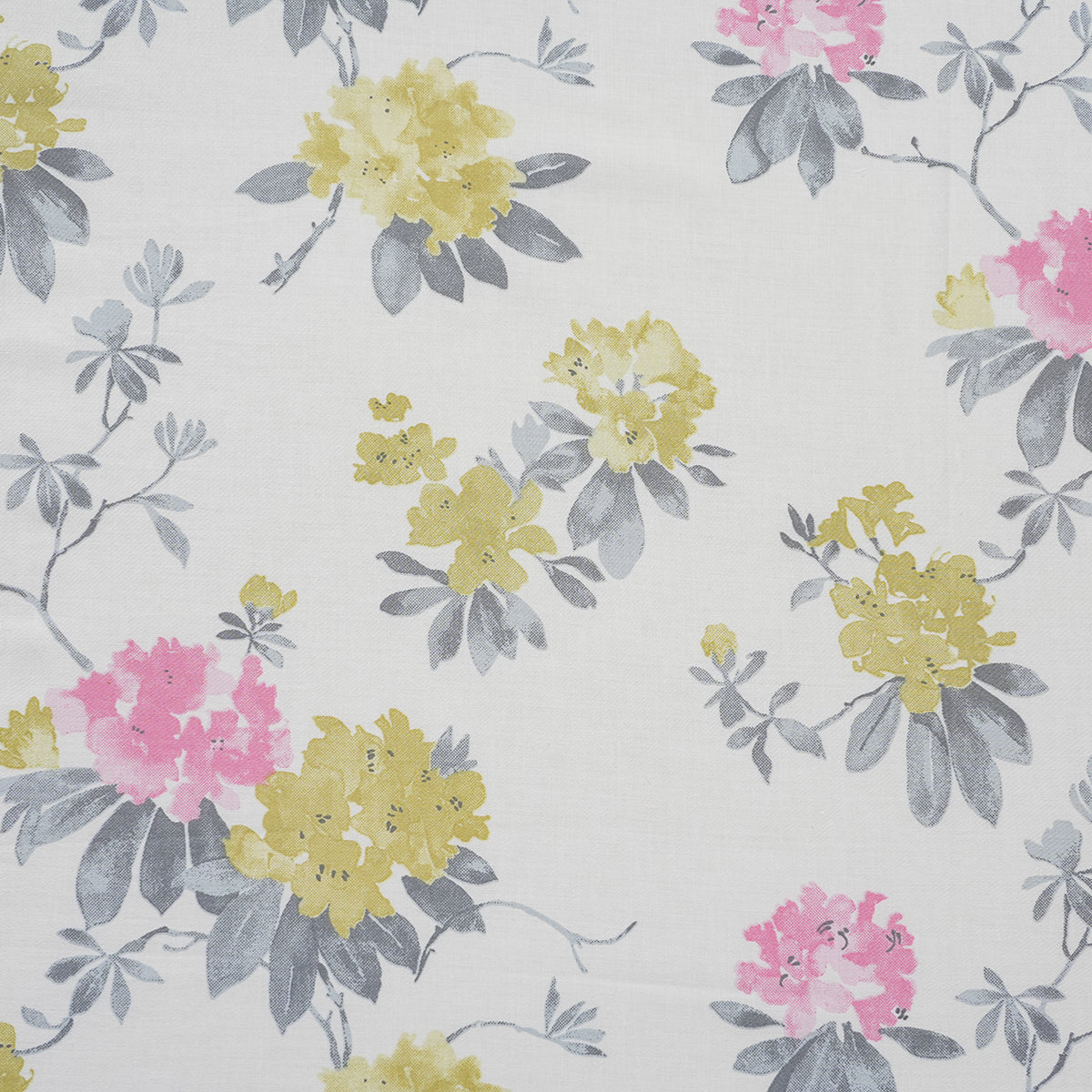 Optimist Bloom 300 TC Isidora 100%Cotton Printed Bed Sheet with Pillow Case