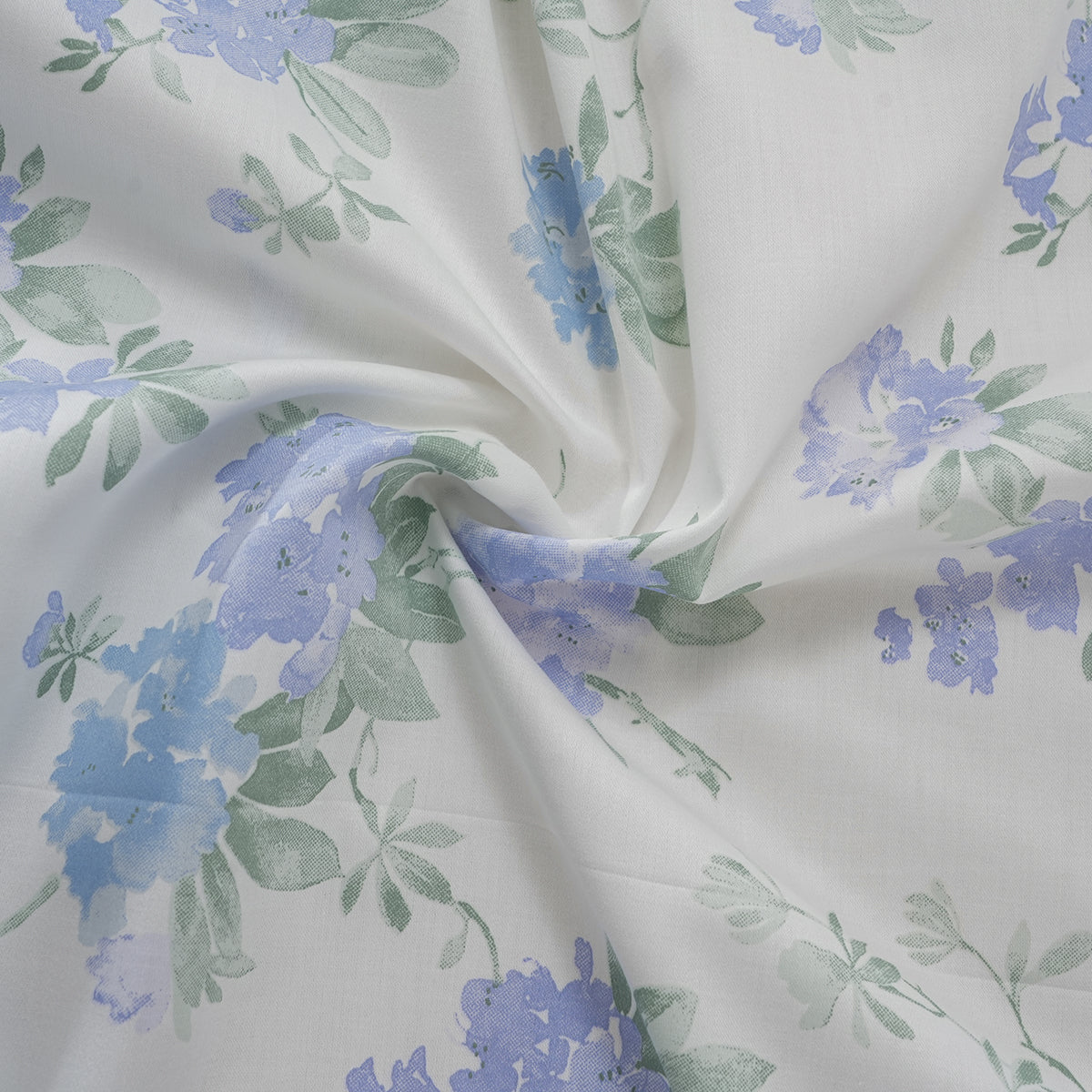 Optimist Bloom 300 TC Isidora 100%Cotton Printed Bed Sheet with Pillow Case