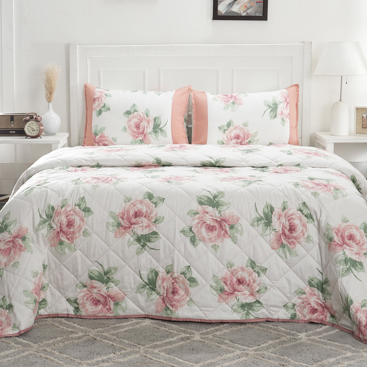 Royal Botanic 115 GSM Floral Garden Quilt/Quilted Bed Cover