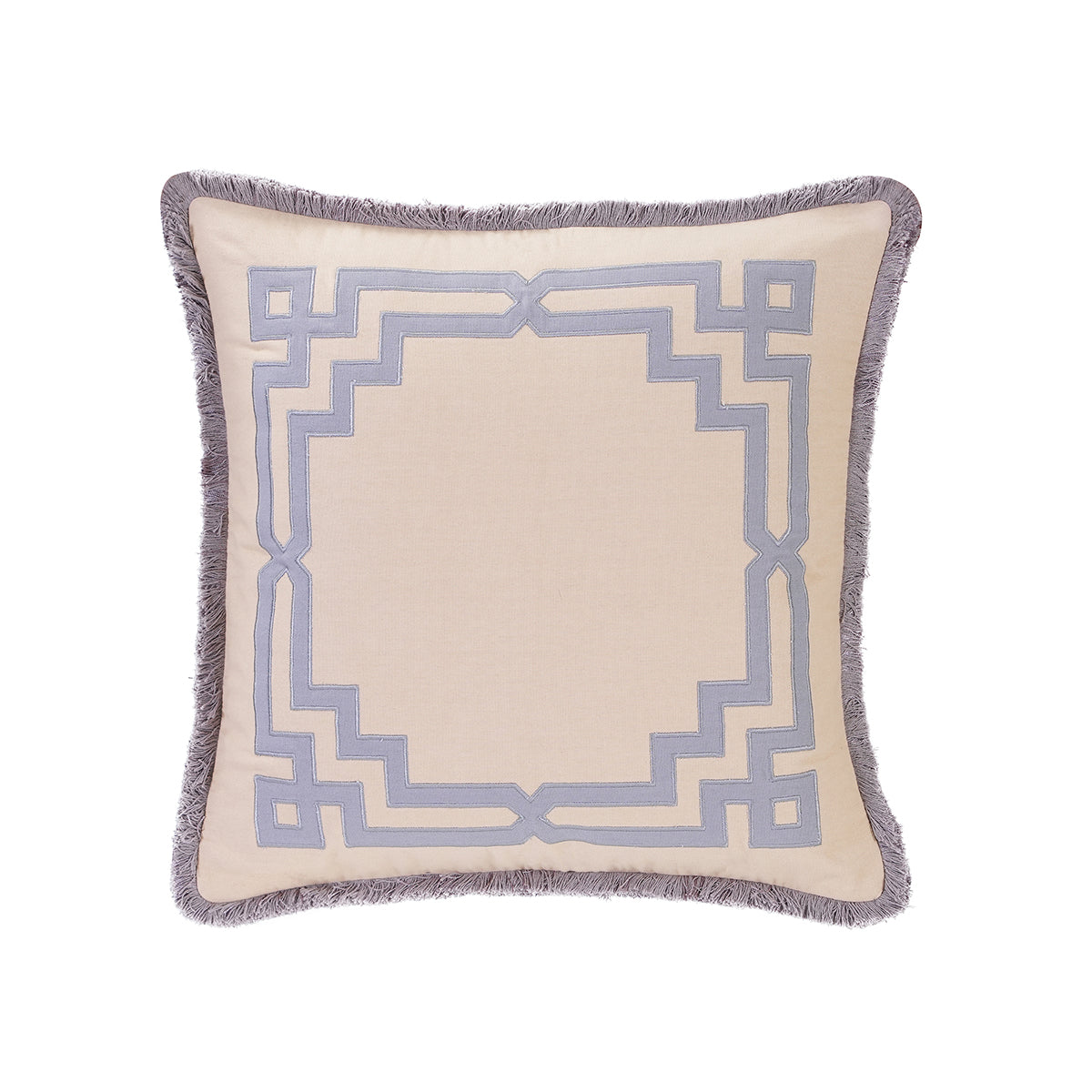 Utopian Regan Gantry Cross Embroidery Cotton Cushion Cover
