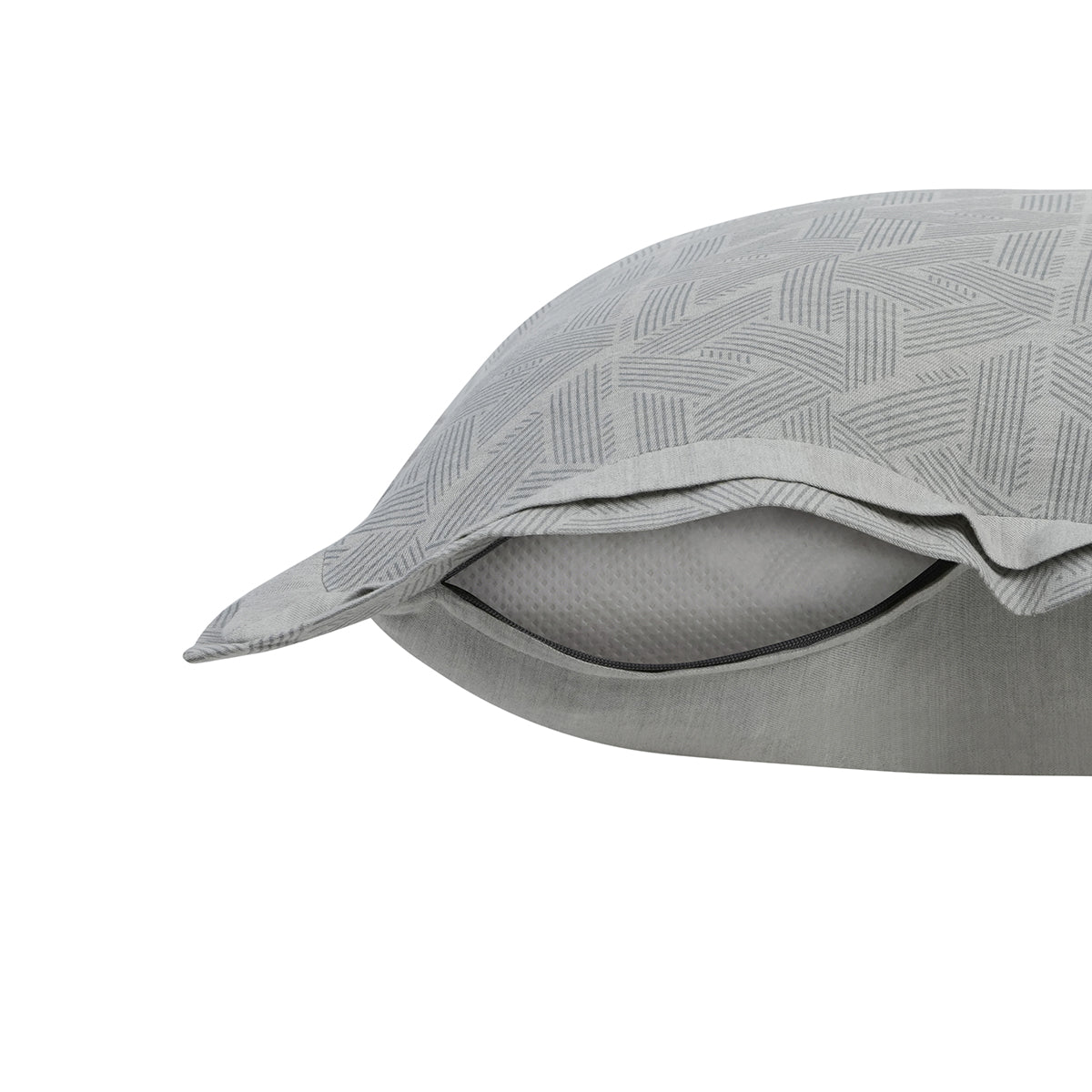 Inner City Made With Egyption Cotton Ultra Soft Grey Cushion Cover