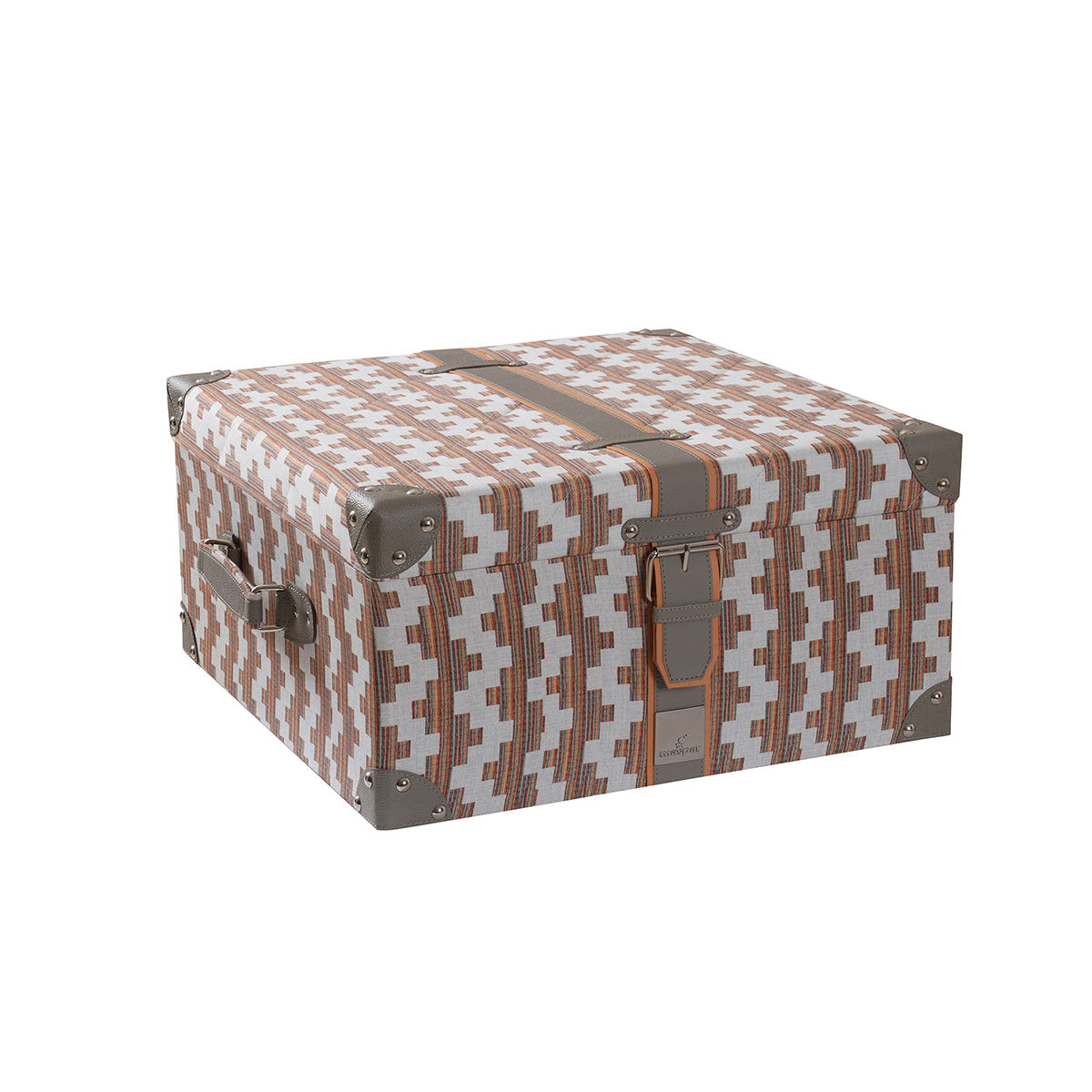 Whimsy Nature Twisty Melange Rust 8pcs Quilt/Quilted Bed Cover