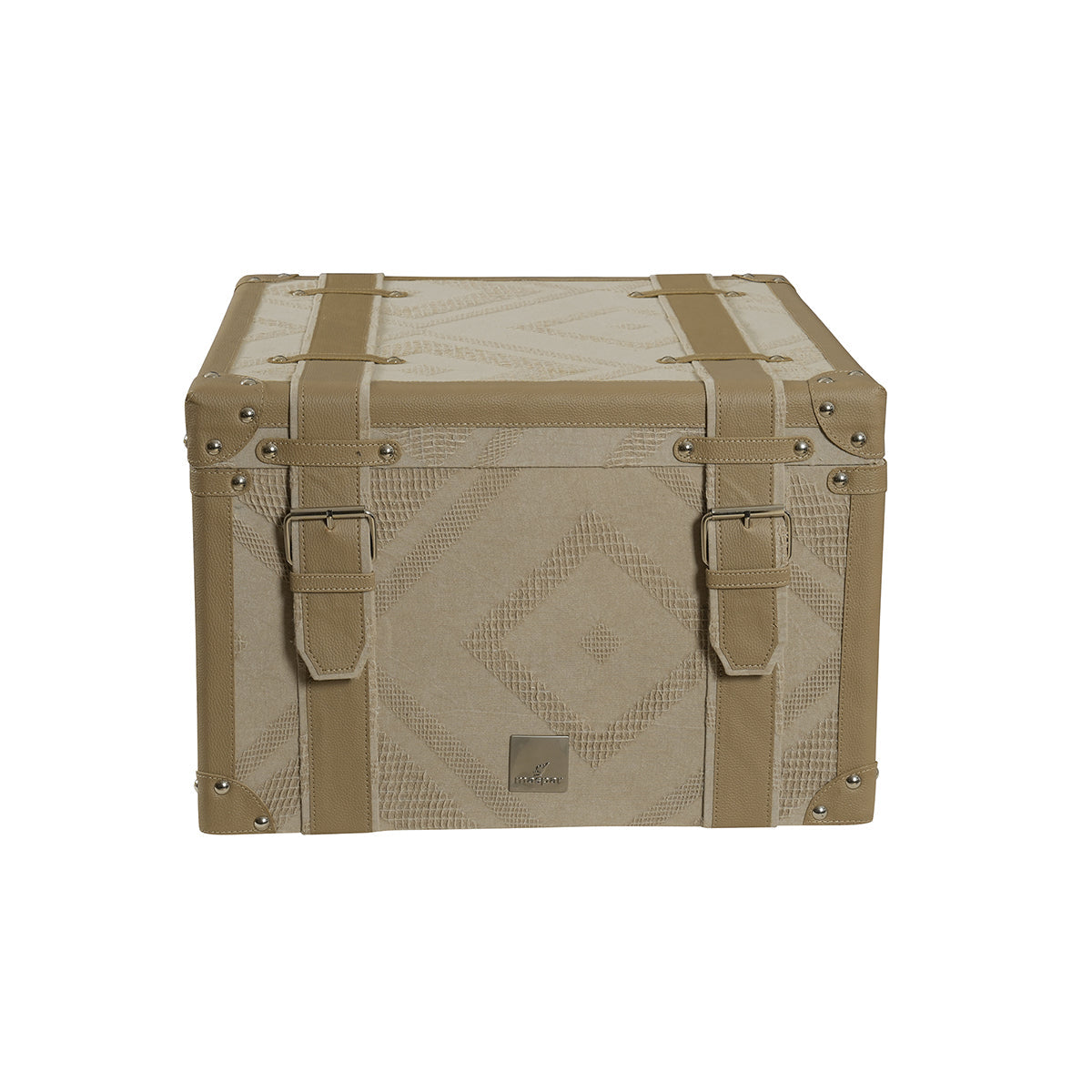 Rurban Elegance Argyl 11 pcs Quilt/Quilted Bed Cover Set Beige