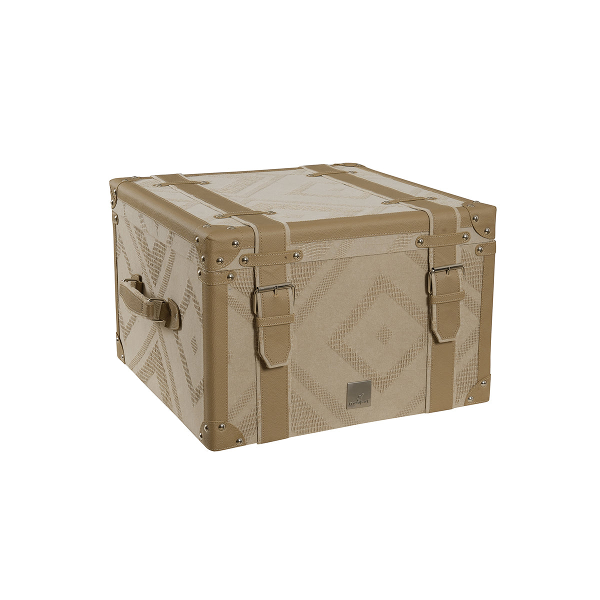Rurban Elegance Argyl 11 pcs Quilt/Quilted Bed Cover Set Beige