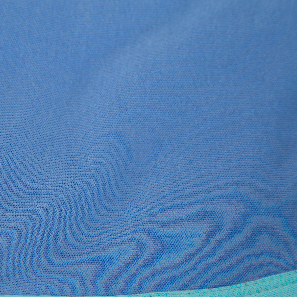 Little Maspar Solid Cotton Comfort Blanket Blue