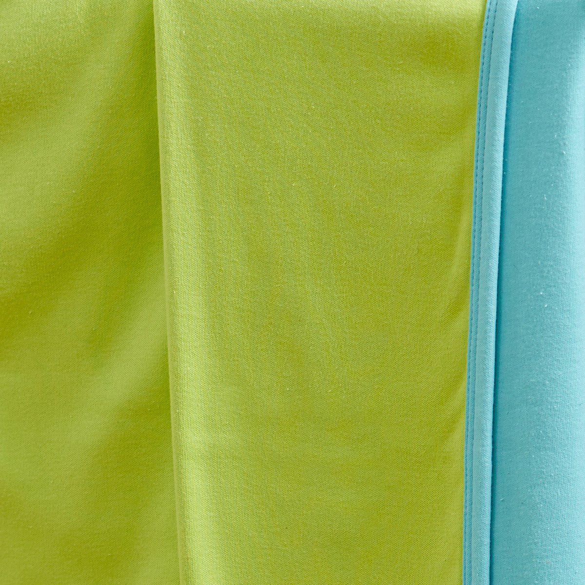 Little Maspar Solid Cotton Comfort Blanket Green