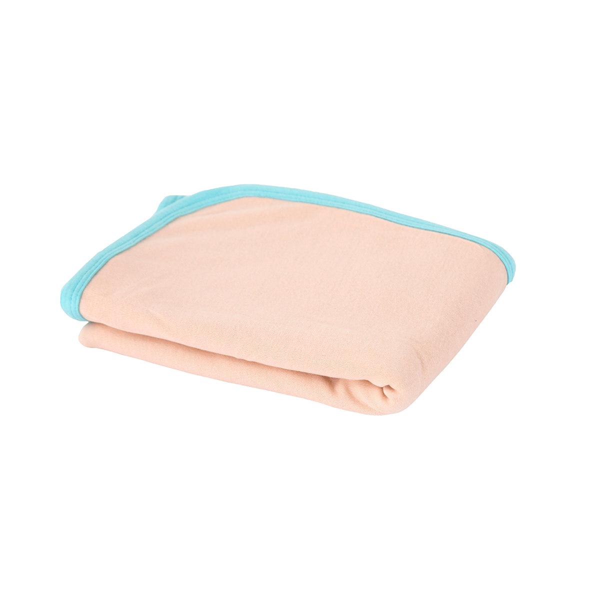 Little Maspar Solid Cotton Comfort Blanket Pink