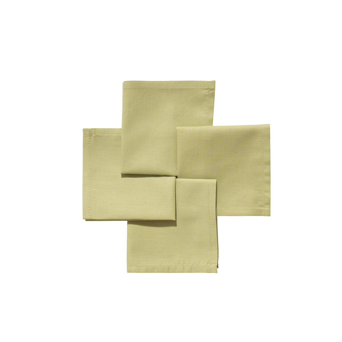 Eden 100% Cotton Cocktail Napkin Set 20X20 CM Sage Green