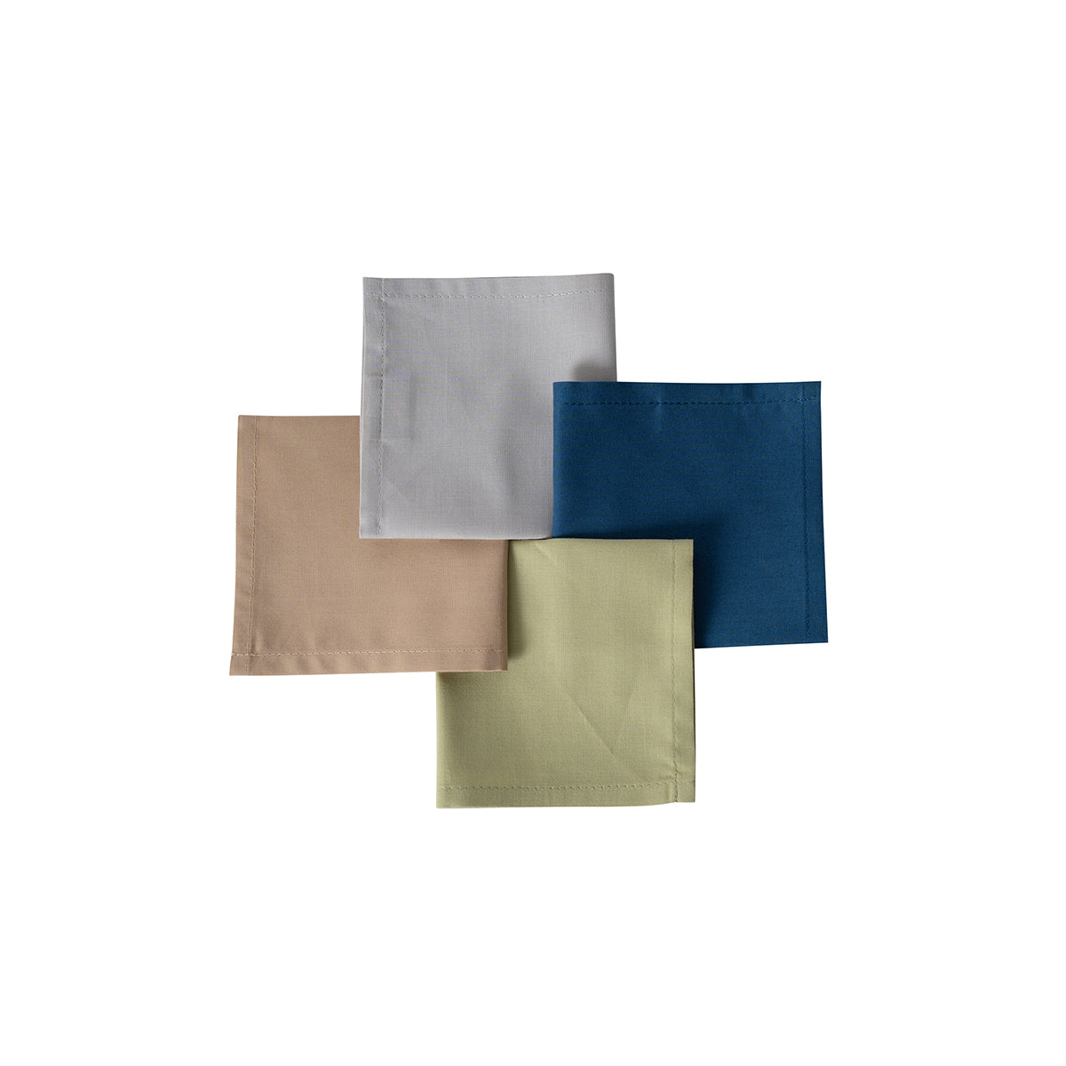 Eden 100% Cotton Cocktail Napkin Set 20X20 CM Multi Color
