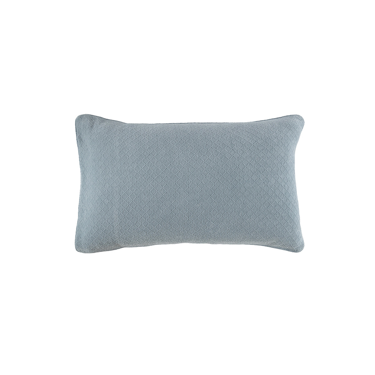 Blaize 100% Cotton Solid Weave Blue Pillow Sham Set