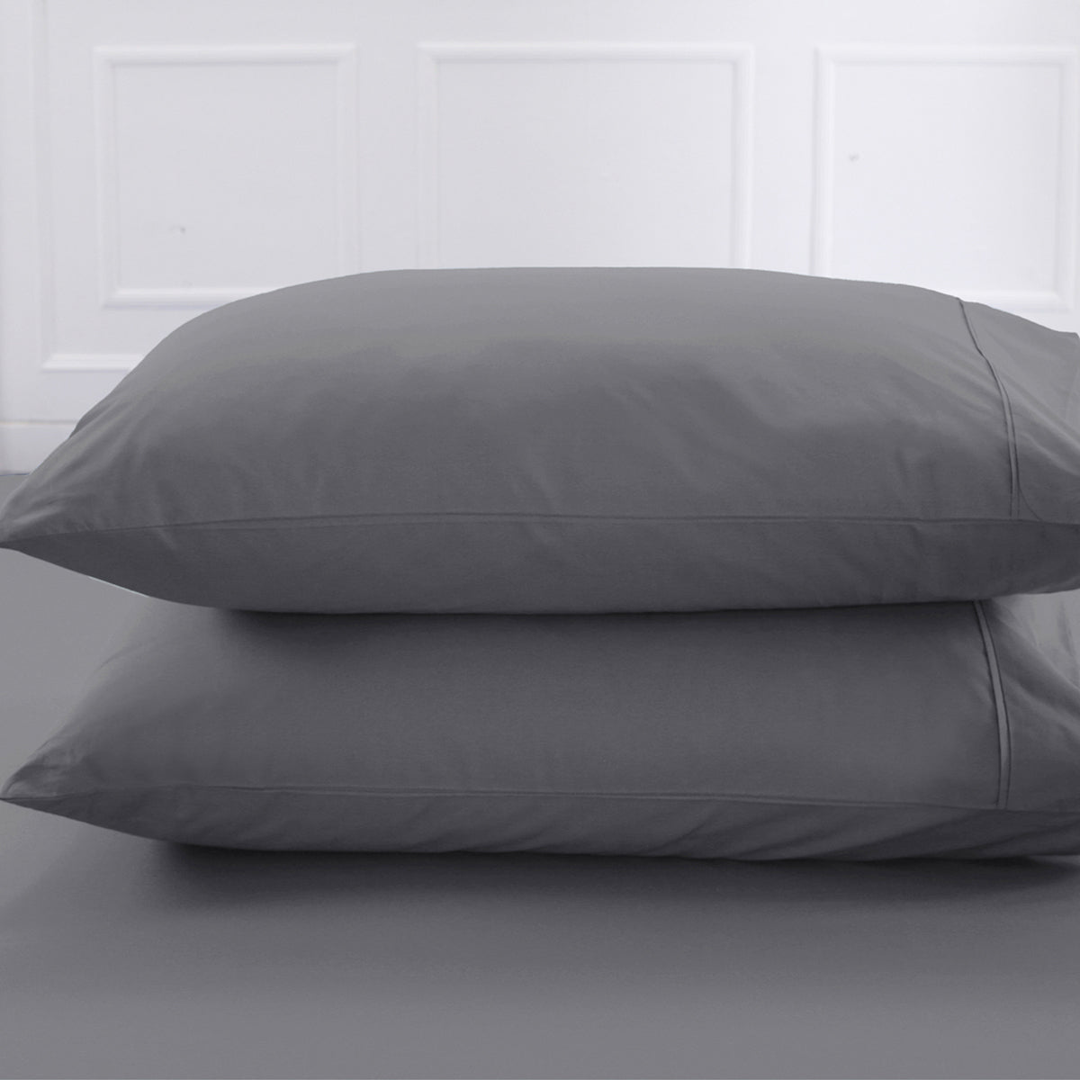 Slumber Solid 2PC Pillow Case Set