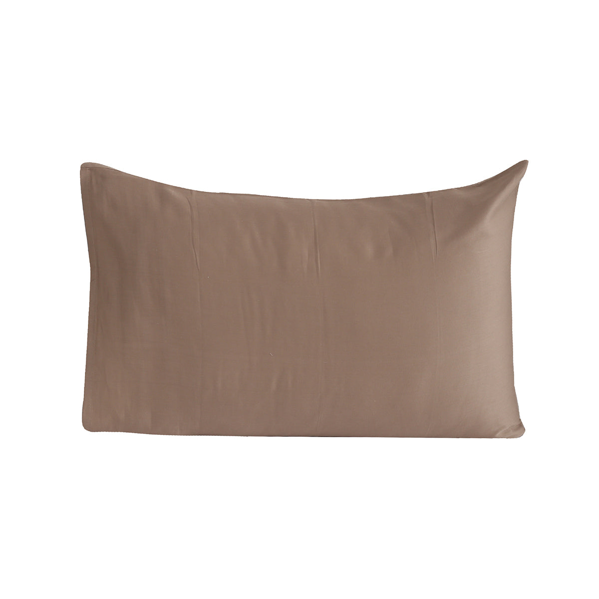 Viola-Simply Taupe Solid 2PC Pillow Case Set