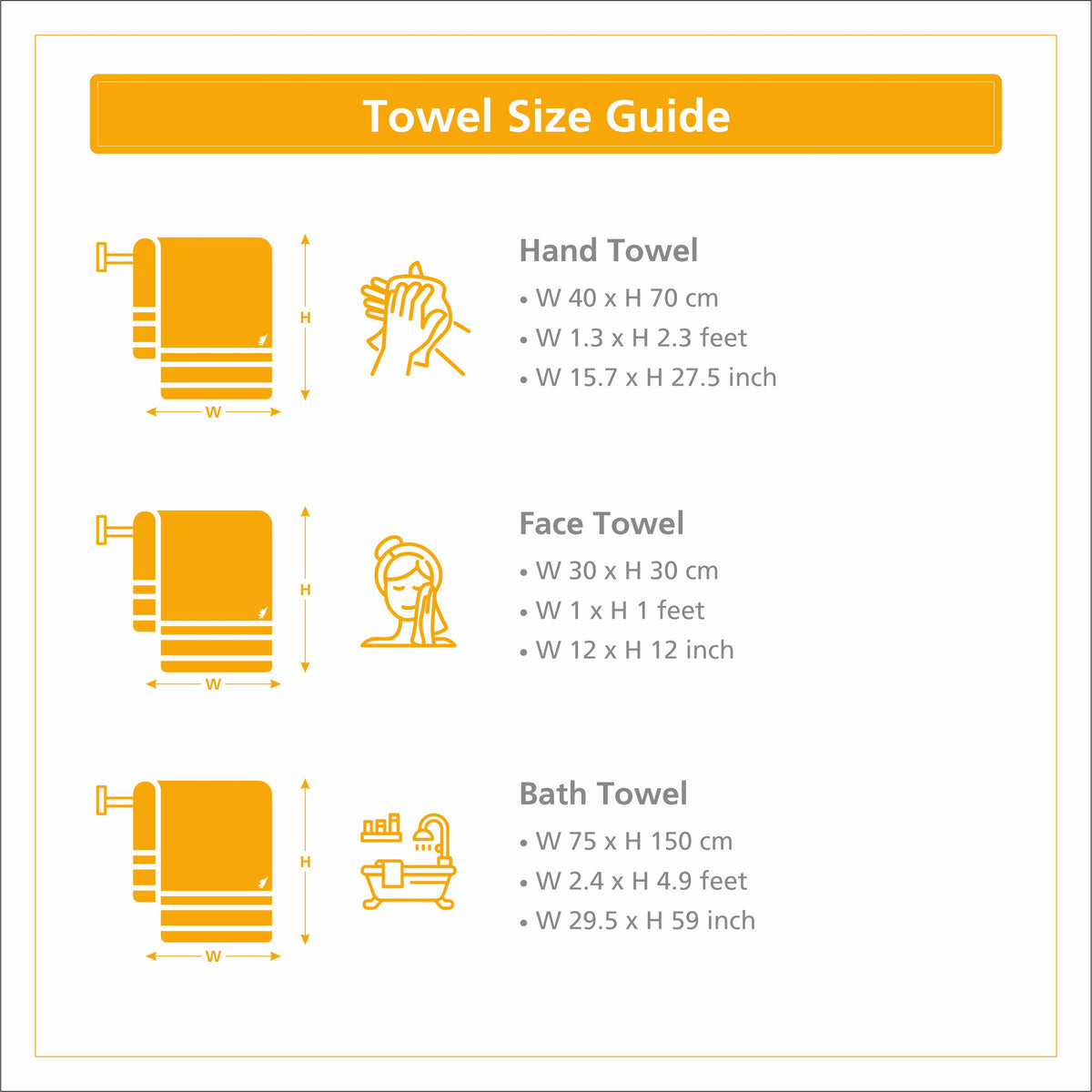 Catalina Waffle Antimicrobial Antifungal Super Absorbent Quick Dry Gym/Travel Winter Sky Towel Set