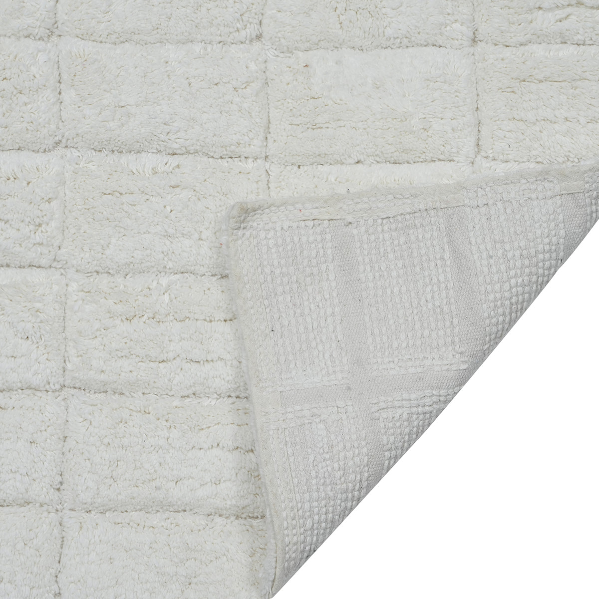 Slab Comose Tufted 100% Cotton 1PC Bath Mat