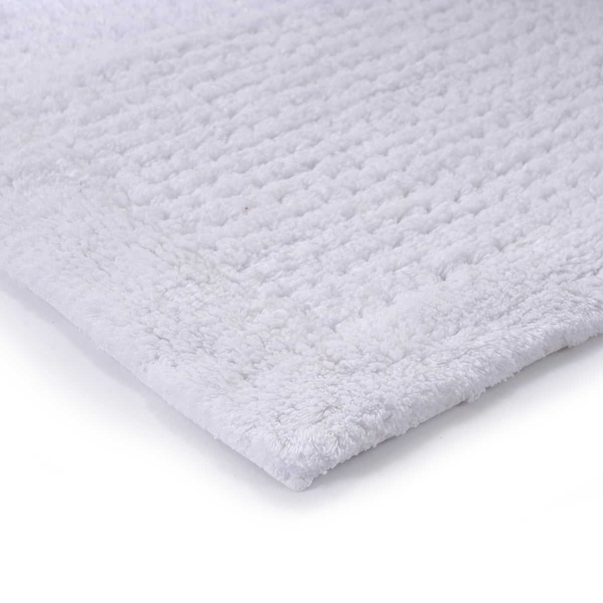 Ecolux Luxuriously soft and highly absorbent White Bath Mat