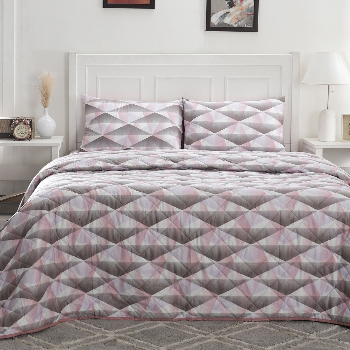 Royal Botanic Emerson 4PC Quilt/Quilted Bed Cover Set