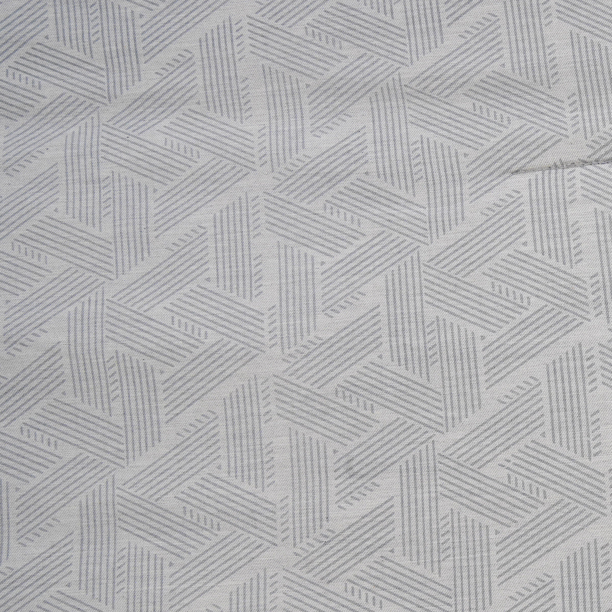 8Pc Inner City 100% Cotton Yarn Dyed Melange Soft Grey Quilt Set