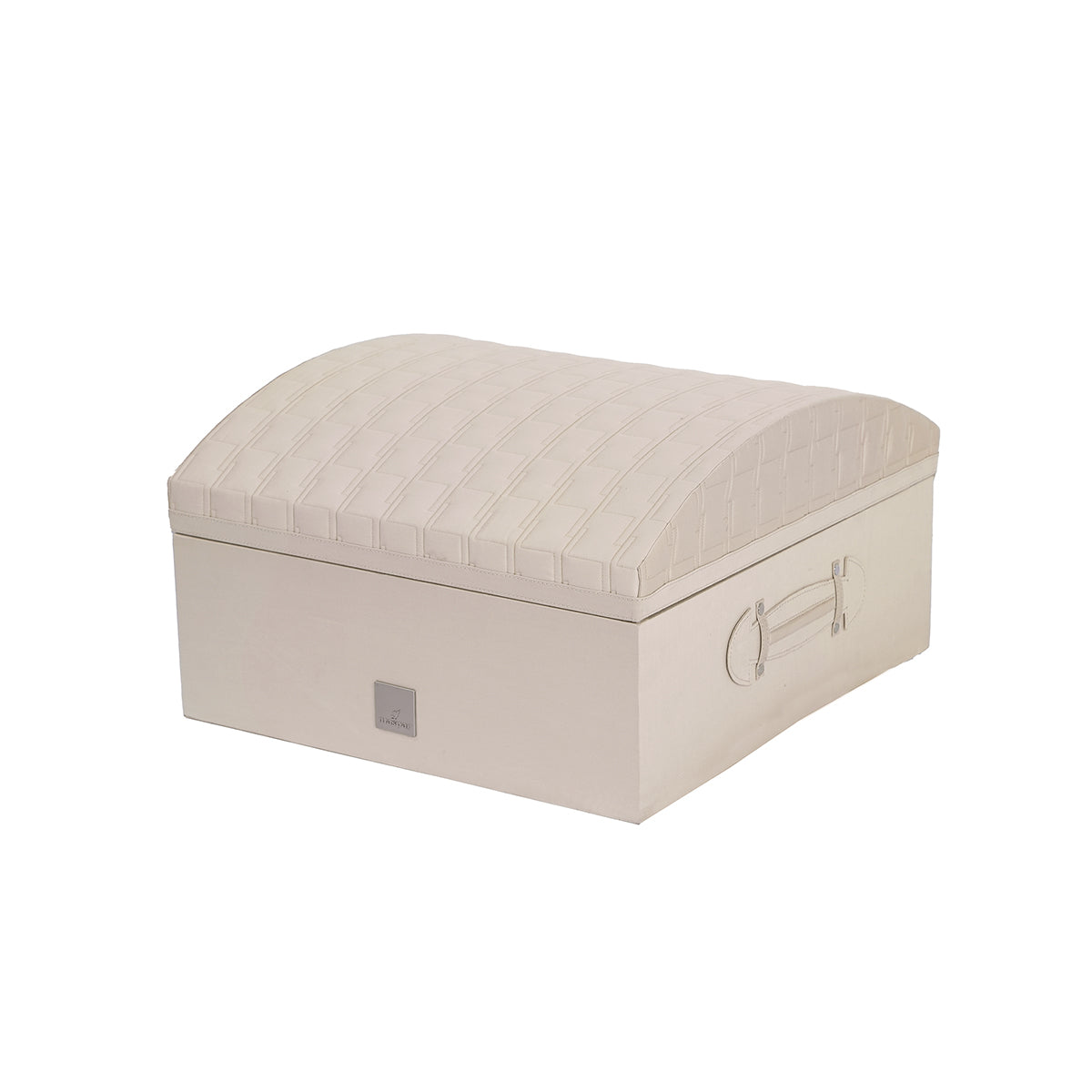 Chester Luxica Cream 11PC Quilt/Quilted Bed Cover Set