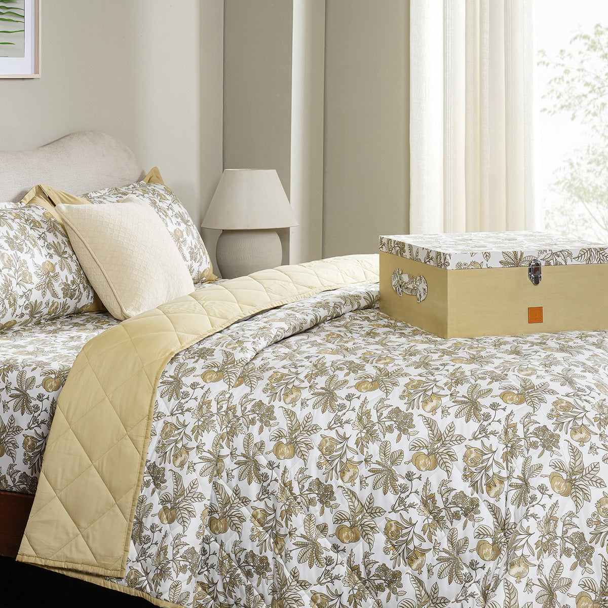 Sensory Bloom Fruity Foliage 6 pcs Mustard Bed Box Set