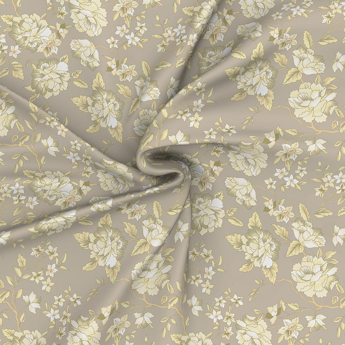 Ardour Atelien Printed Bed Sheet With 2 Pillow Covers