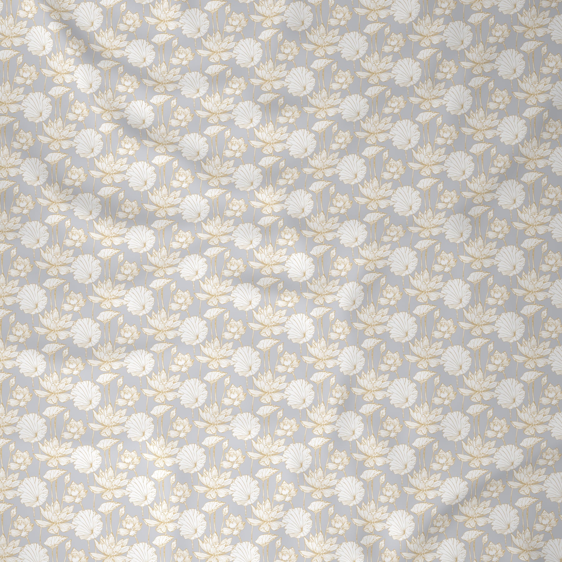 Backyard Patio Albrecht Printed 100%Cotton Yellow Bed Sheet with Pillow Case