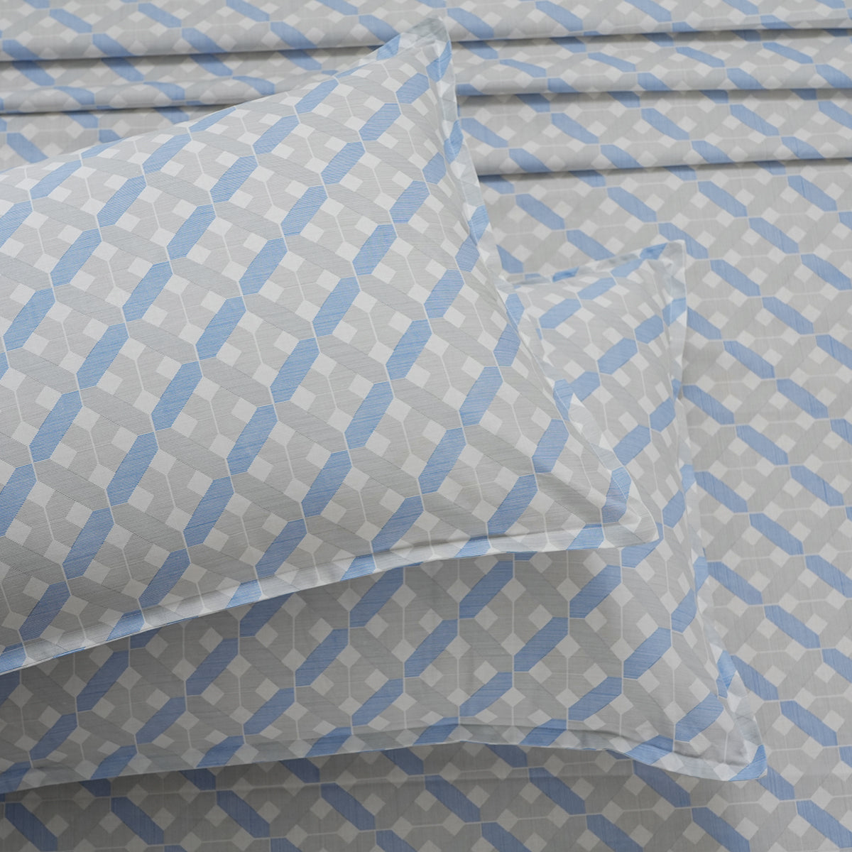 Optimist Bloom 100% Cotton Printed Bed Sheet with Pillow Case