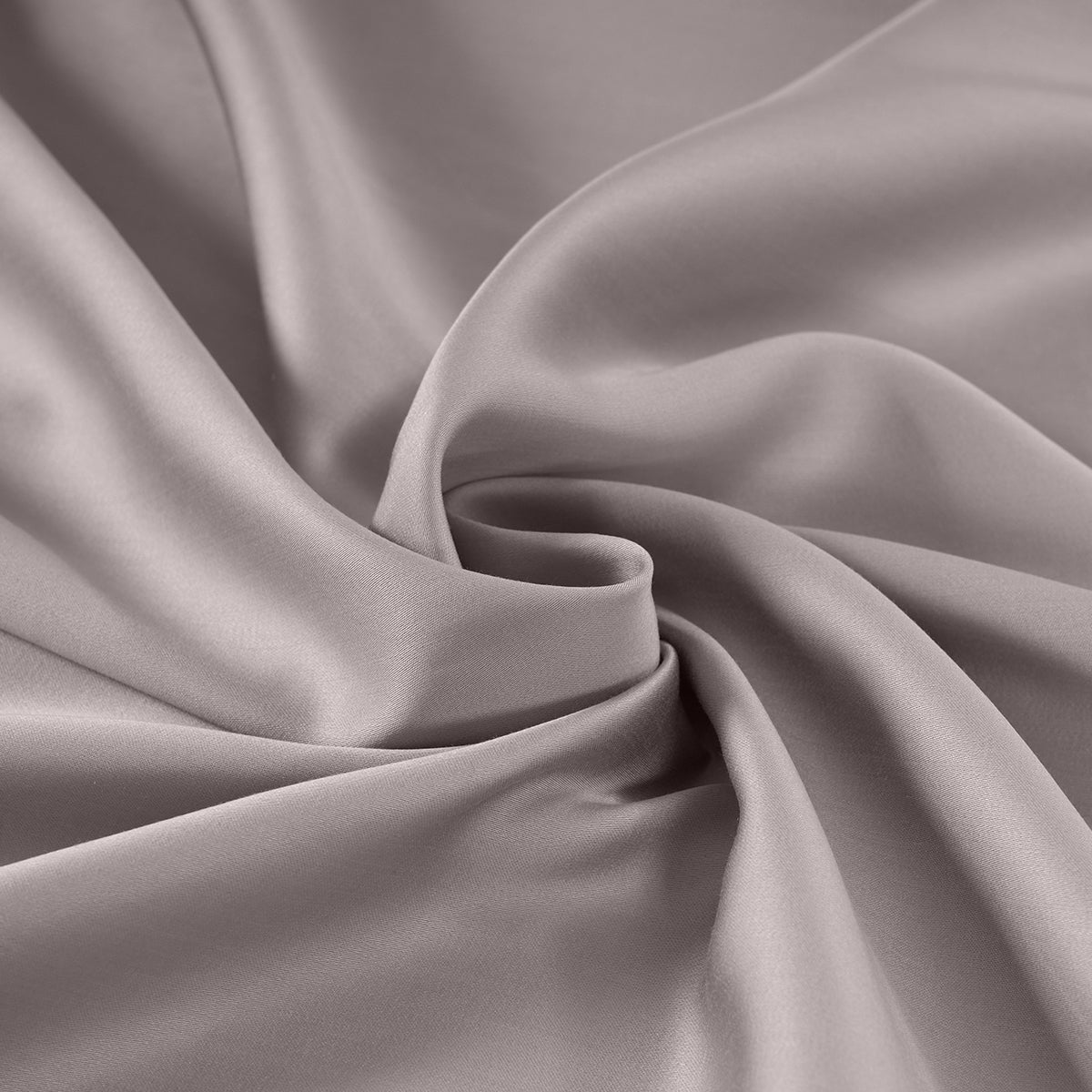Vintage Noemi Solid 100% Tencelâ„¢ Grey Bed Sheet With Pillow Case