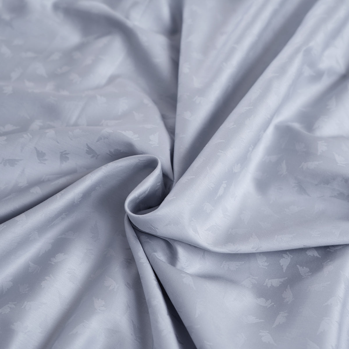 Maspar Leaf Self Jacquard 100% Cotton Ultra Soft Bed Sheet with Pillow Case
