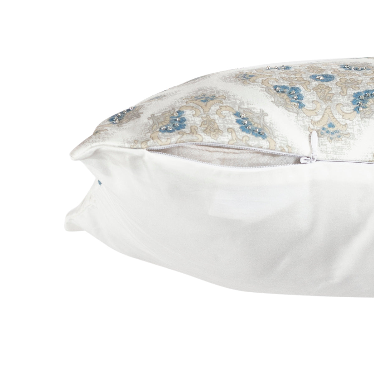 Exotic Heritage Finest Retro Hand Crafted Blue Cushion Cover