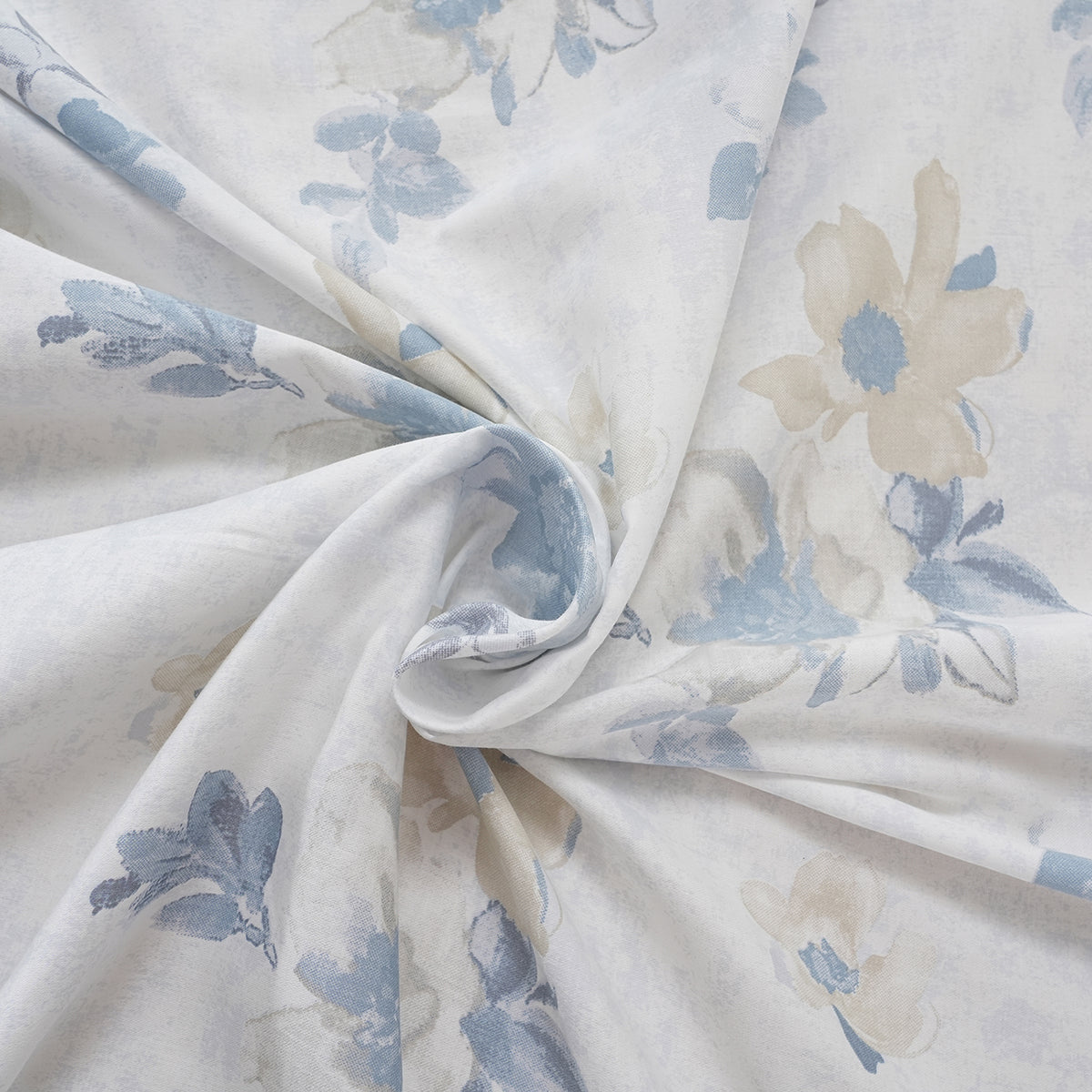 Optimist Bloom 300 TC Everly 100% Cotton Printed Fitted Sheet With Pillow Cover