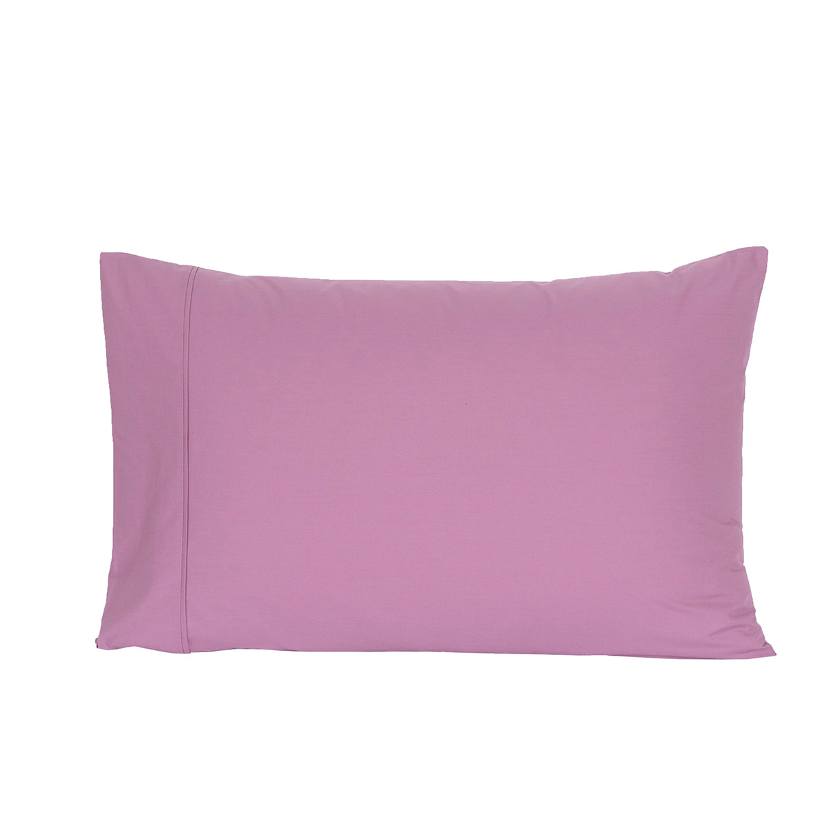 Slumber Solid 2PC Pillow Case Set Dusky Orchid