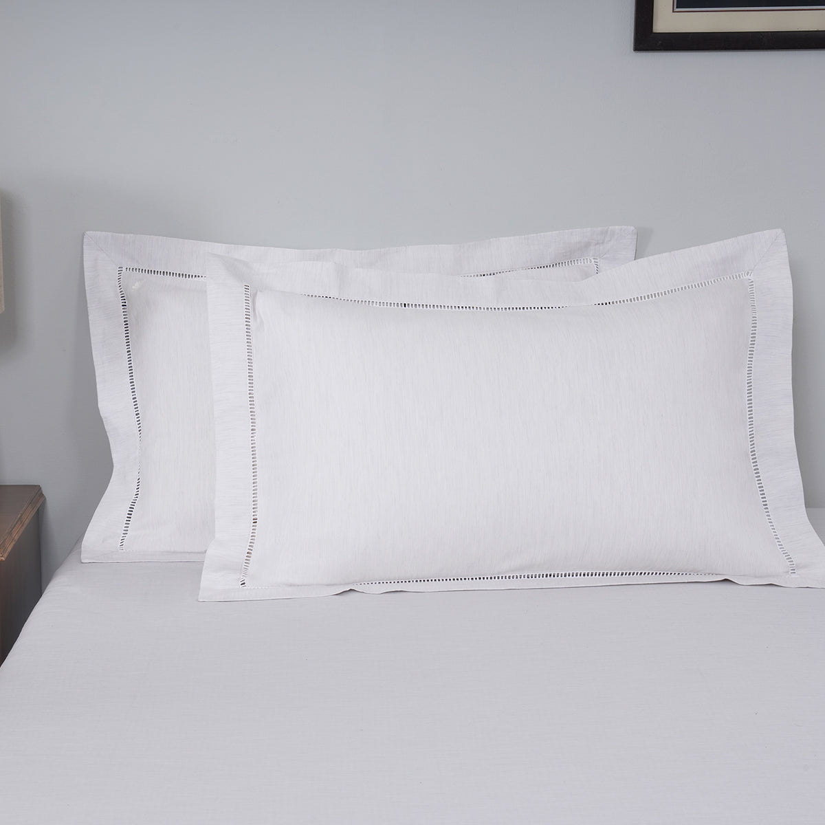 Emmie Made With Egyption Cotton Ultra Soft White Pillow Case Set