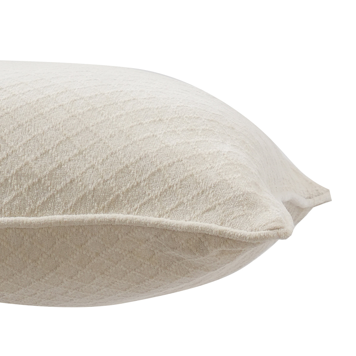 Blaize 100% Cotton Solid Weave Beige Pillow Sham Set