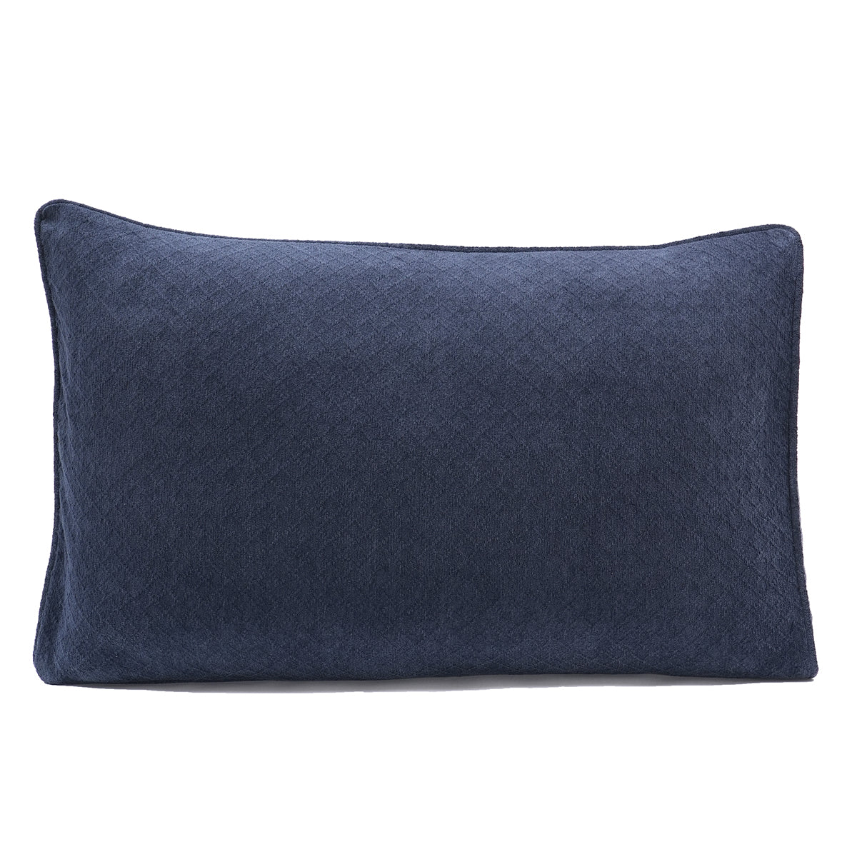 Blaize 100% Cotton Solid Weave Blue Pillow Sham Set