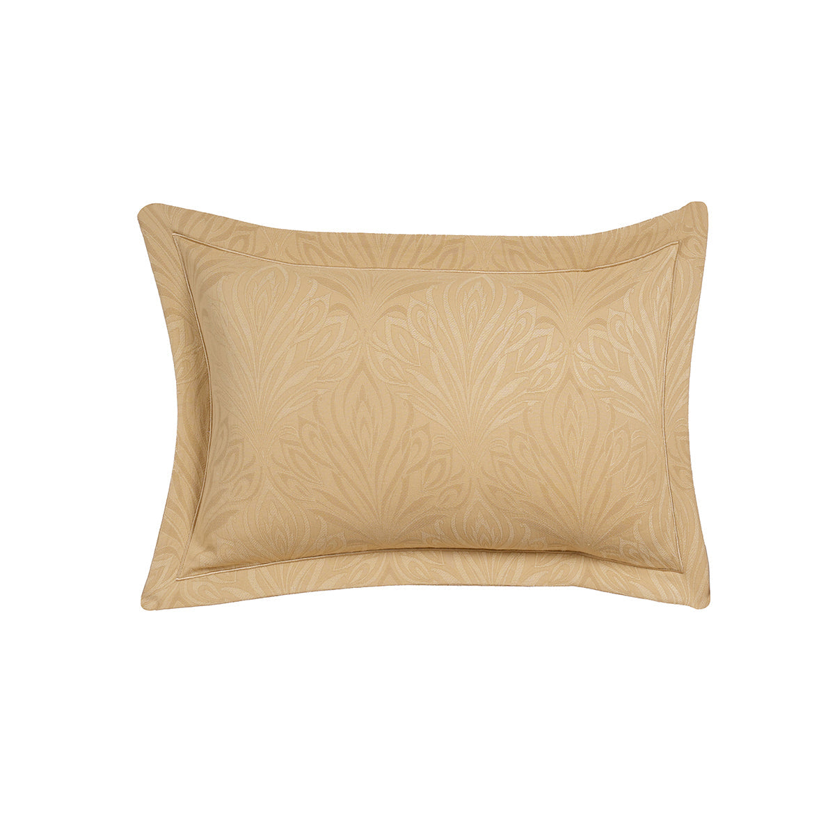 Classical Ornate Acorus Bliss Pillow Sham Set Gold