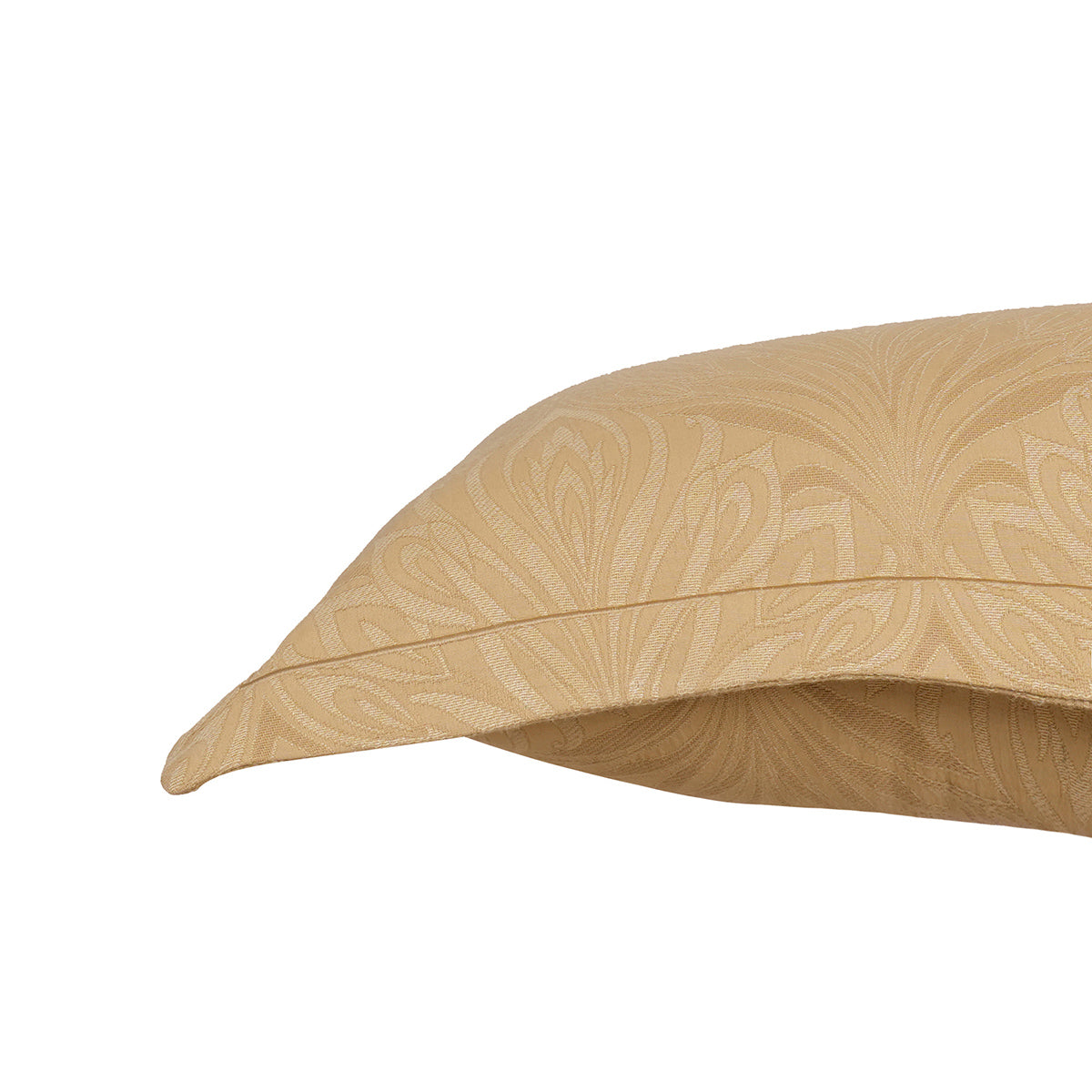 Classical Ornate Acorus Bliss Pillow Sham Set Gold