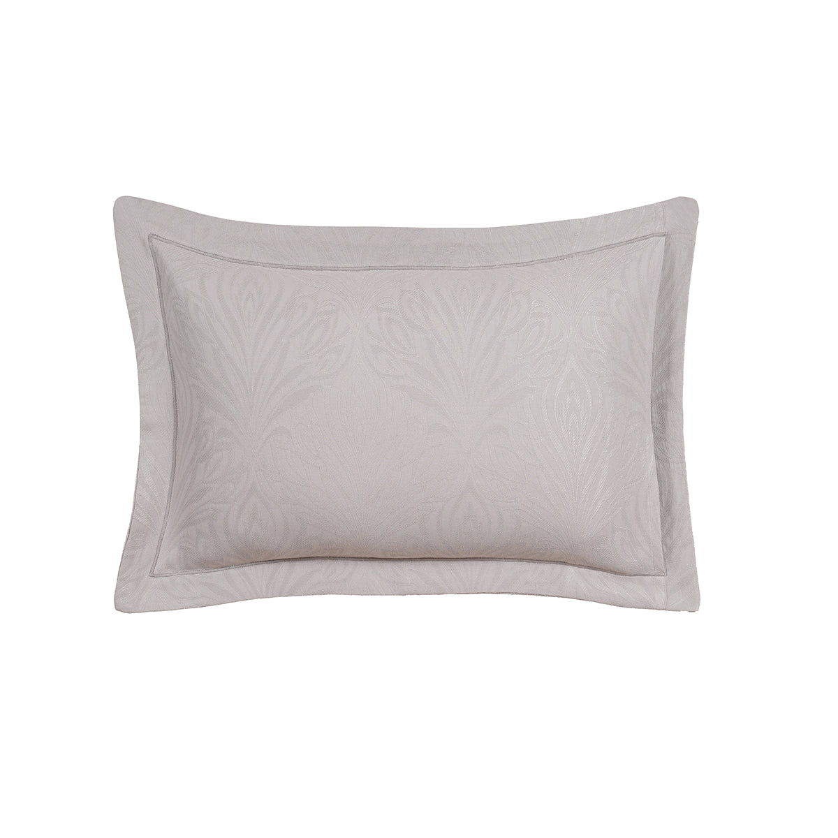 Classical Ornate Acorus Bliss Pillow Sham Set Neutral