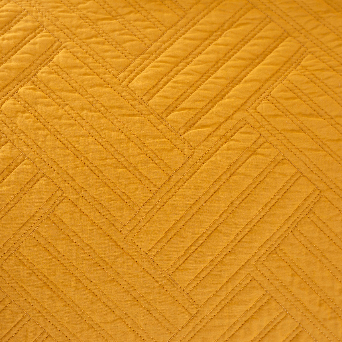 Eliott Summer AC Quilt/Quilted Bed Cover/Comforter Mustard