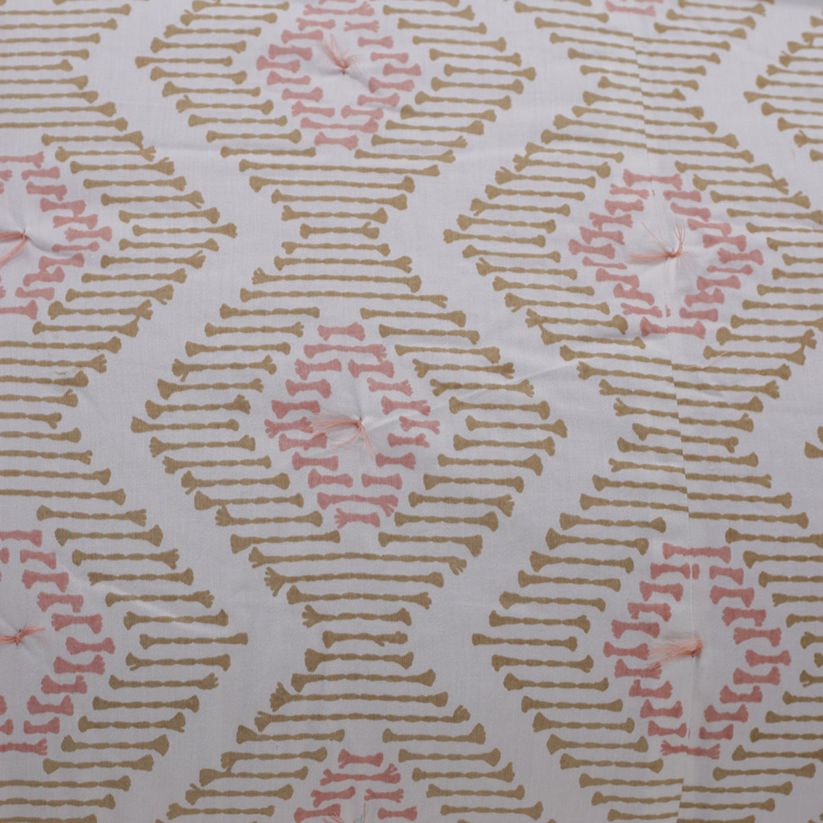 Global Atelier Demon Dash Peach Summer AC Quilt/Quilted Bed Cover/Comforter Red